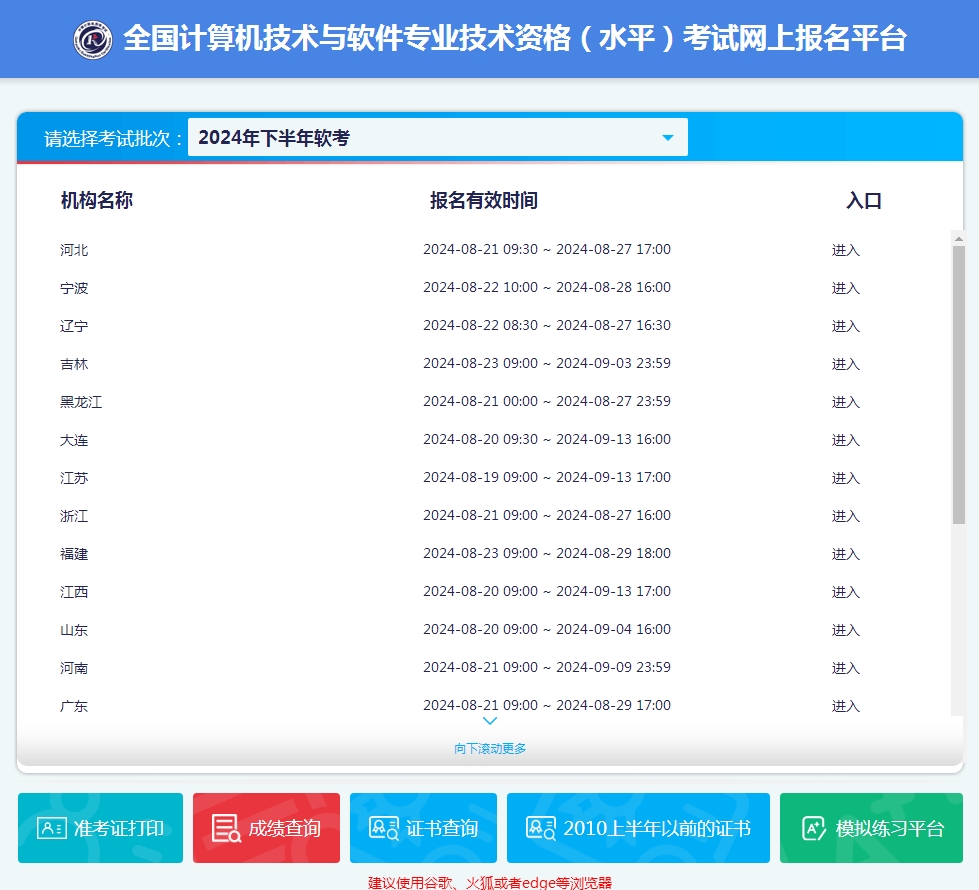 全国计算机技术与软件专业技术资格（水平）考试24年下半